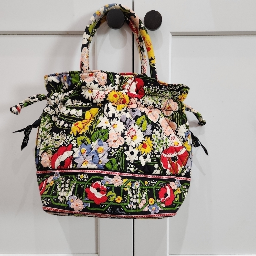 Spring 2010 Retired Vera Bradley Emma Poppy Fields Purse
